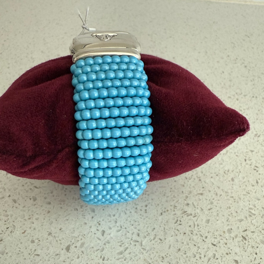 LAGOS Blue Beaded Bracelet - Picture 4 of 6